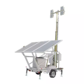 Lighting Tower Powered by Genset